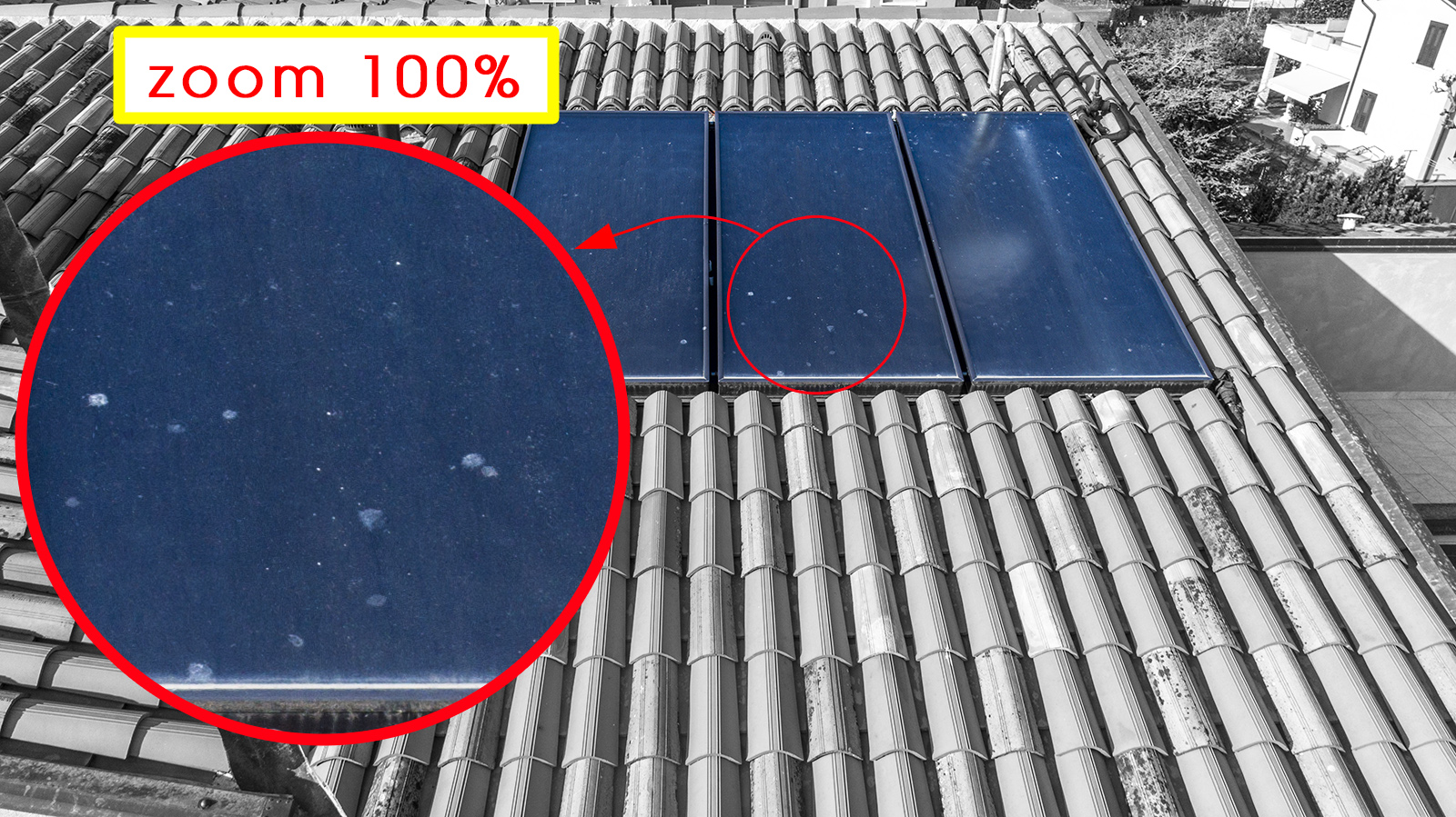 Fotografie Al Volo! Drone - Ispezione Tetti - pannelli solari