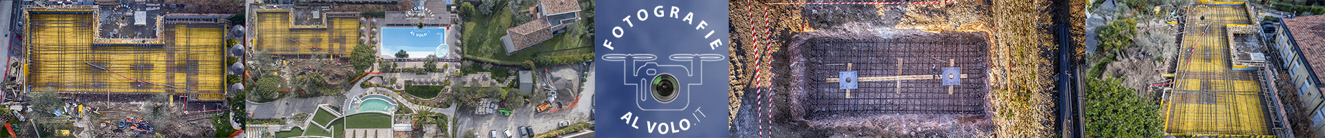 Fotografie Al Volo - Monitoraggio cantiere edile - stato d'avanzamento cantiere con drone